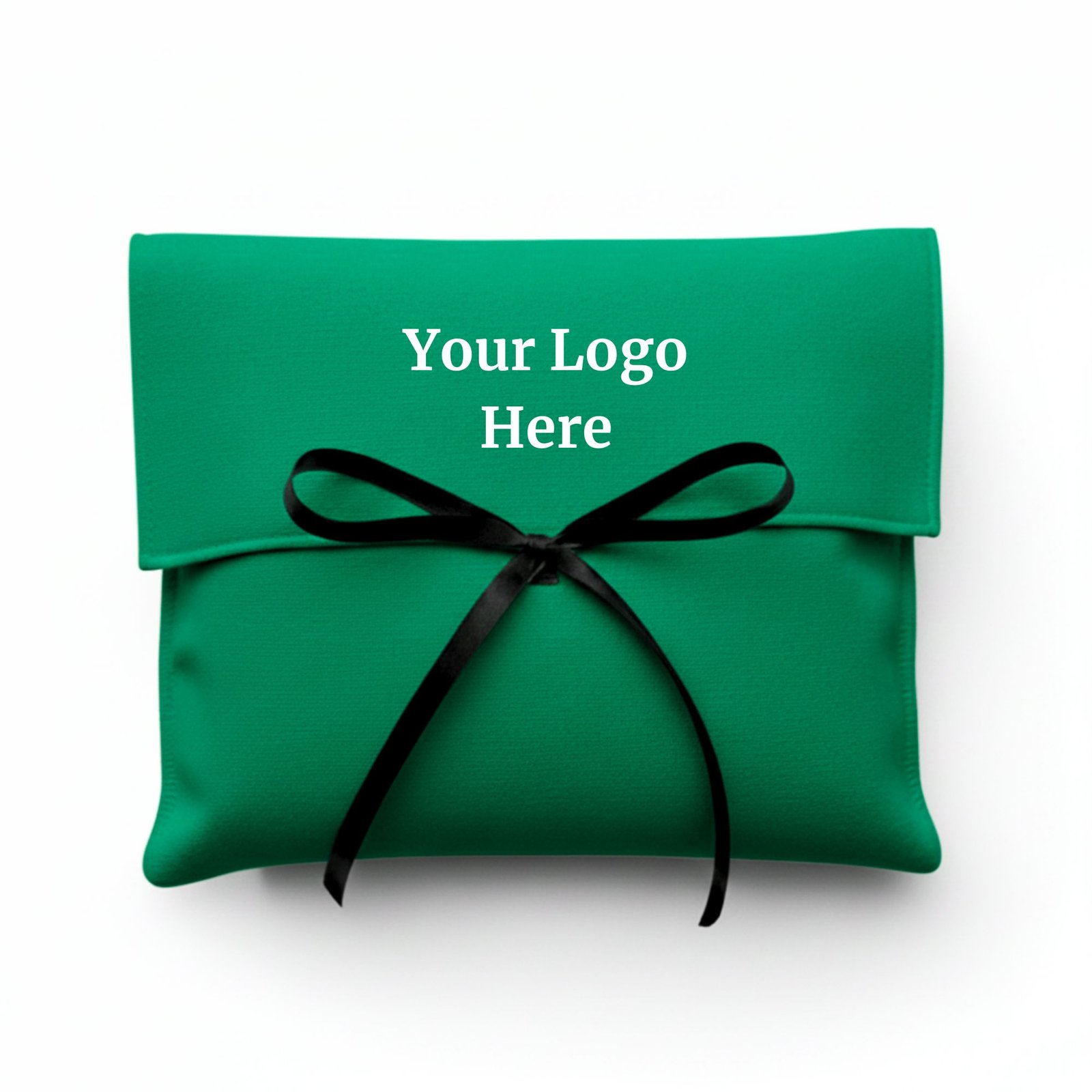 Emerald Isle Cotton Dust Bag Flap Pouch