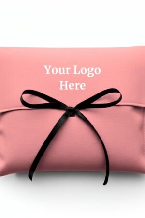 Rose Quartz Cotton Dust Bag Flap Pouch