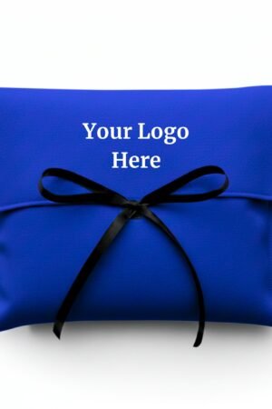 Royal Sapphire Cotton Dust Bag Flap Pouch